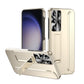 Luxury Plating Bracket Camera Protective Case for Samsung Galaxy S23 Ultra