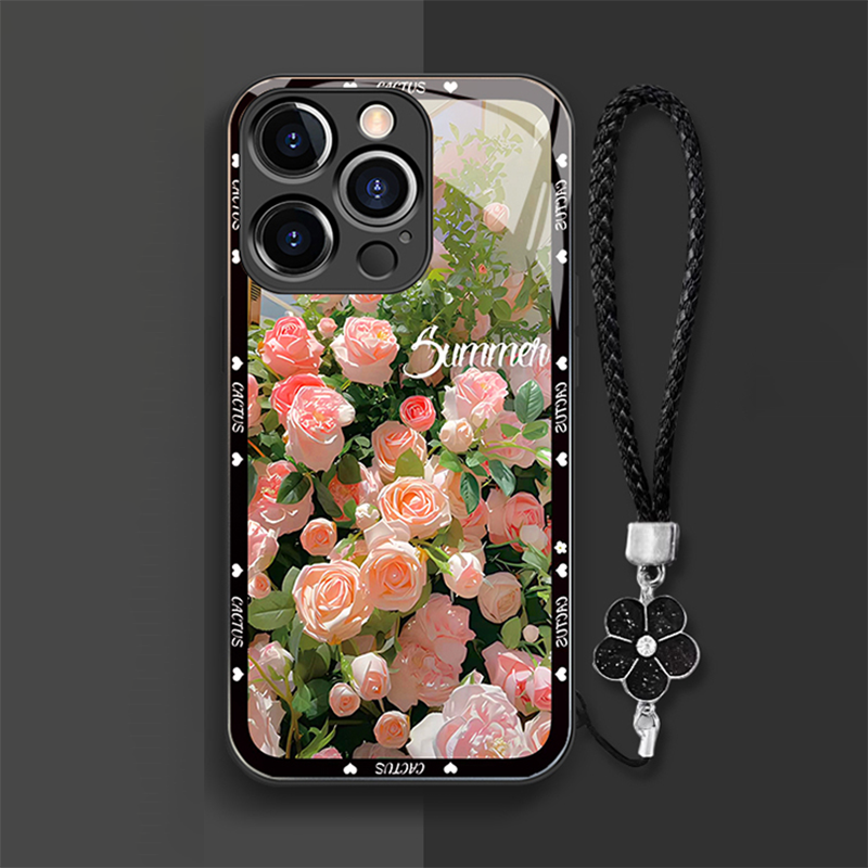 New Pink Rose iPhone Case