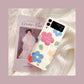 Oil Painting Flowers Case For Samsung Galaxy Z Flip4/Flip3