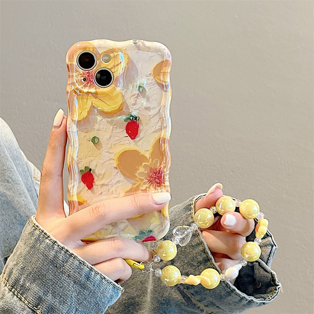 Oil Painting Flower iPhone Case