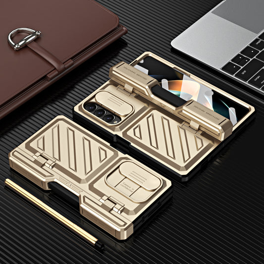 Rugged Anti-drop Shockproof Case with S Pen Holder for Samsung Galaxy Z Fold4