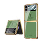 Elk Plating Glass Shell Film Integrated Case for Samsung Galaxy Z Flip 3/4/5