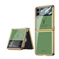 Elk Plating Glass Shell Film Integrated Case for Samsung Galaxy Z Flip4