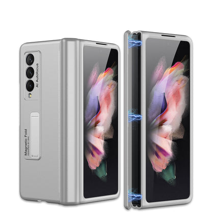 Magnetic Hinge Metal Stand All-inclusive Case for Samsung Galaxy Z Fold3