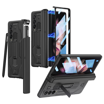 Magnetic Hinge Armor Bracket Slide S Pen Slot Cover for Samsung Galaxy Z Fold3