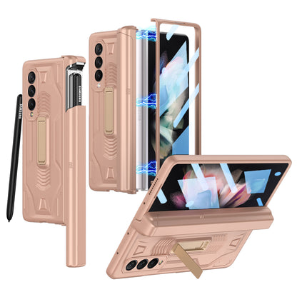 Magnetic Hinge Armor Bracket Slide S Pen Slot Cover for Samsung Galaxy Z Fold3