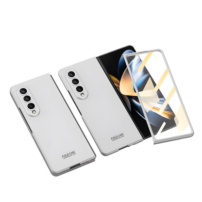 Frosted Ultra-thin Tempered Film Integration Case for Galaxy Z Fold4