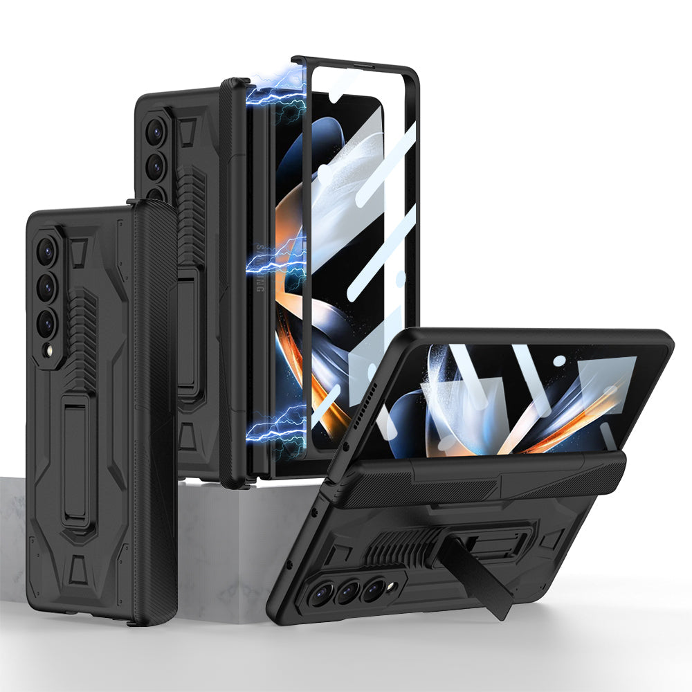 Magnetic Hinge Armor Bracket Screen Protector Cover for Samsung Galaxy Z Fold4
