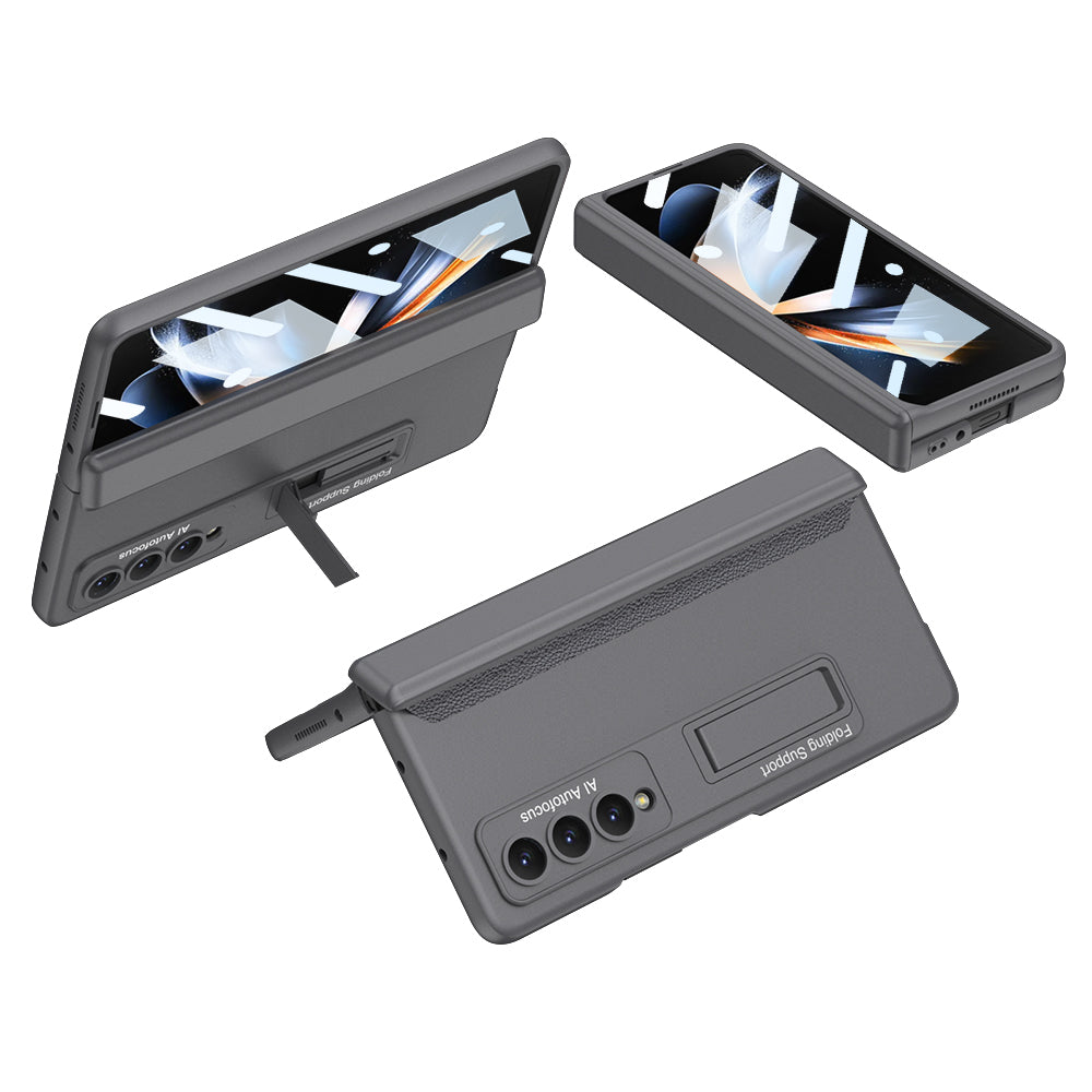 Galaxy Z Fold4 | HD Film | Magnetic Hinge Stand Cover