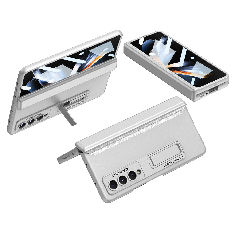 Galaxy Z Fold4 | HD Film | Magnetic Hinge Stand Cover