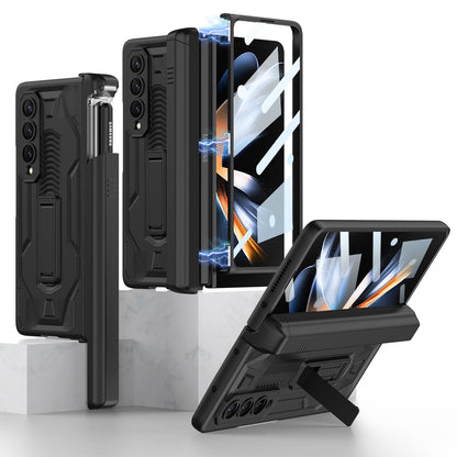 Magnetic Hinge Armor Bracket Slide S Pen Slot Cover for Samsung Galaxy Z Fold4