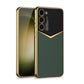 Electroplated Leather Case For Samsung Galaxy S23 Ultra / S23 Plus / S23