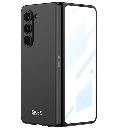 Frosted Ultra-thin Tempered Film Integration Case for Galaxy Z Fold5