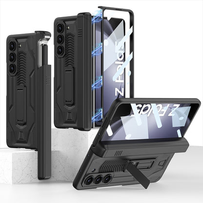 Magnetic Hinge Armor Bracket Slide S Pen Slot Cover for Samsung Galaxy Z Fold5