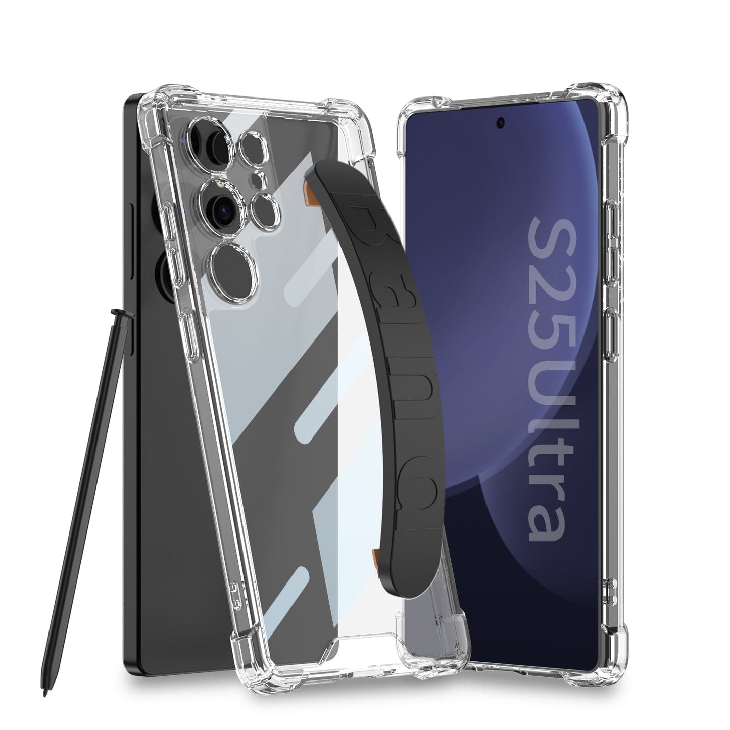 Wrist Strap Shockproof Case for Galaxy S25 Ultra