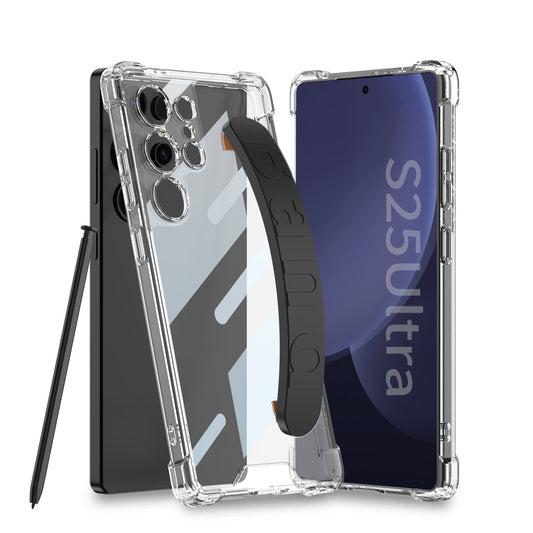 Wrist Strap Shockproof Case for Galaxy S25 Ultra