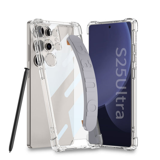 Wrist Strap Shockproof Case for Galaxy S25 Ultra