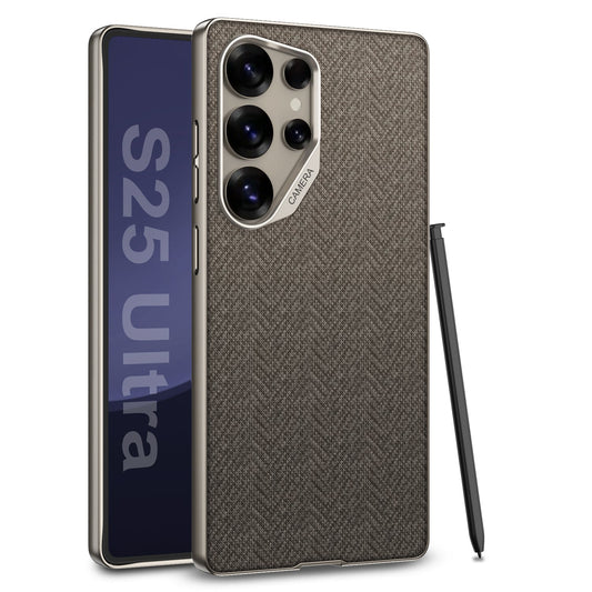Eco-friendly Leather Case for Galaxy S25 Ultra