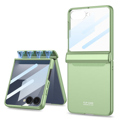 Magnetic Hinge All-inclusive Protection Cover with HD/Privacy Glass Film for Galaxy Z Flip 7