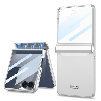 Magnetic Hinge All-inclusive Protection Cover with HD/Privacy Glass Film for Galaxy Z Flip 7