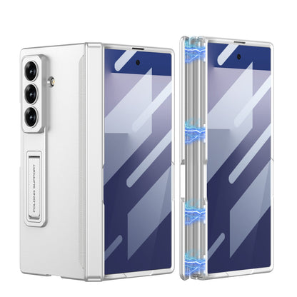 Magnetic Hinge Hidden Bracket All-included Case With Back Screen Protector For Galaxy Z Fold 7/6/5/4/3