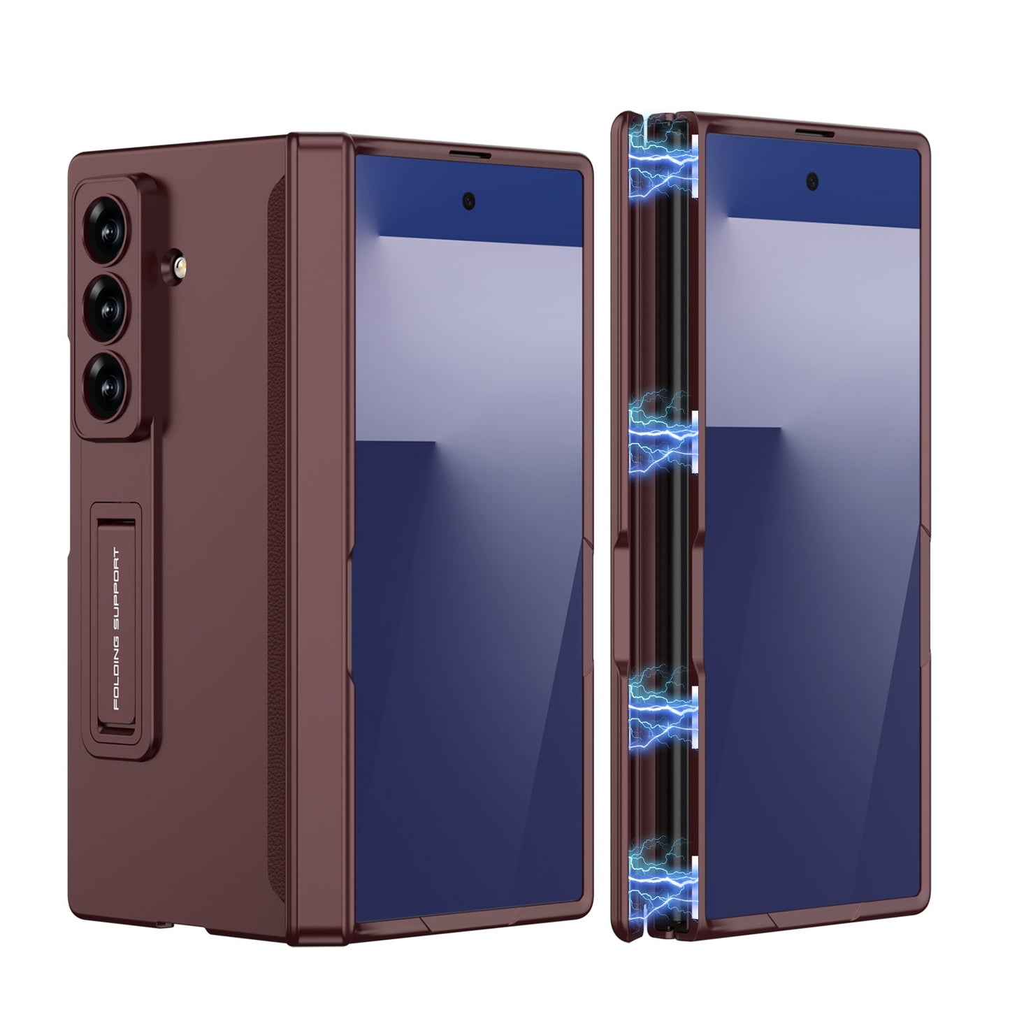 Magnetic Hinge Bracket Shockproof Phone Case For Galaxy Z Fold 6/7