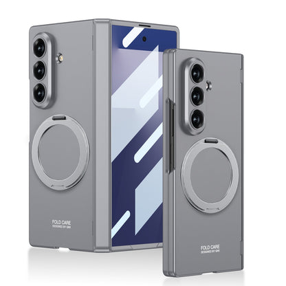 Luxurious Magnetic Ring Holder Phone Case For Galaxy Z Fold 7