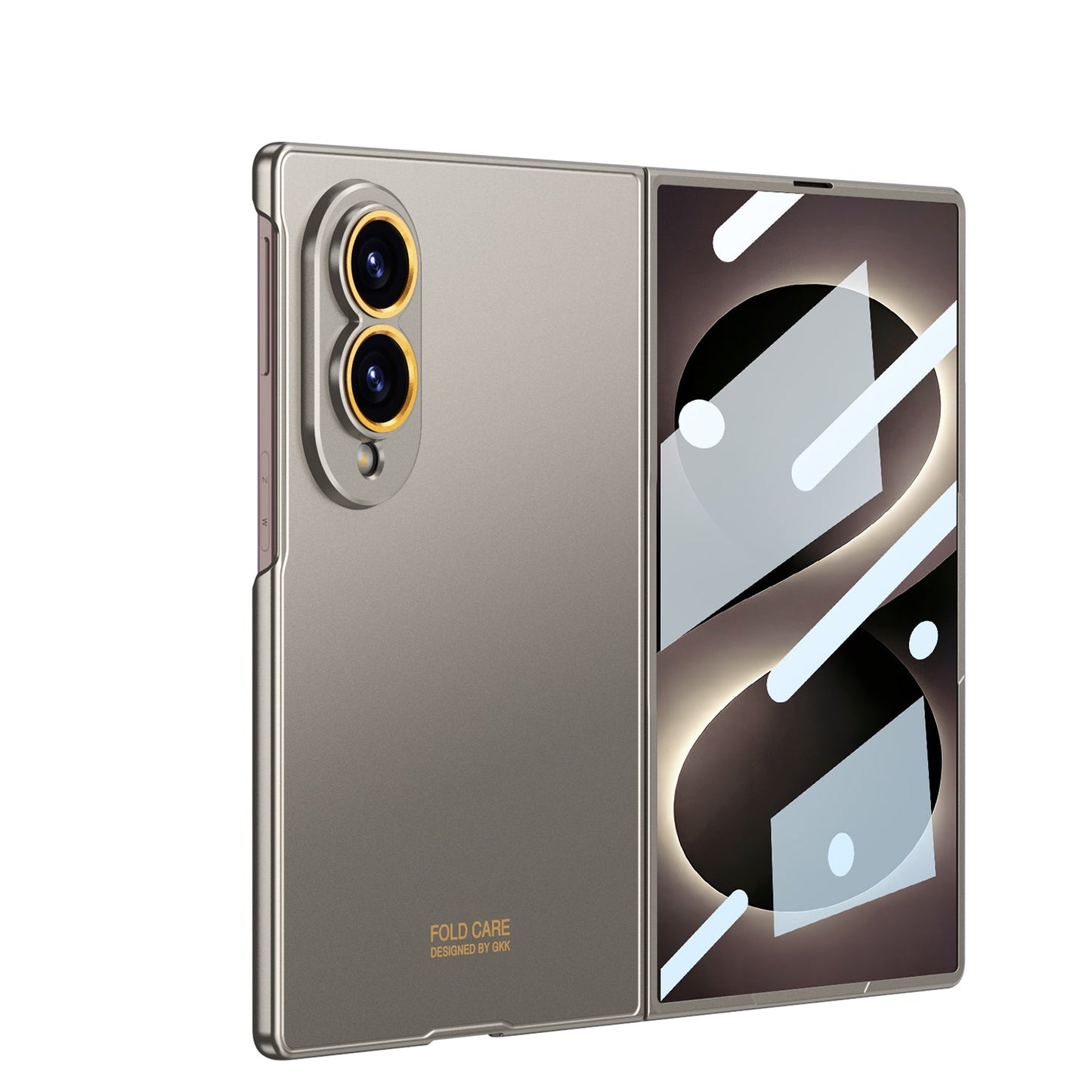 Galaxy Z Fold8 Wide Ultra-Thin Matte Case With Built-in Tempered Glass