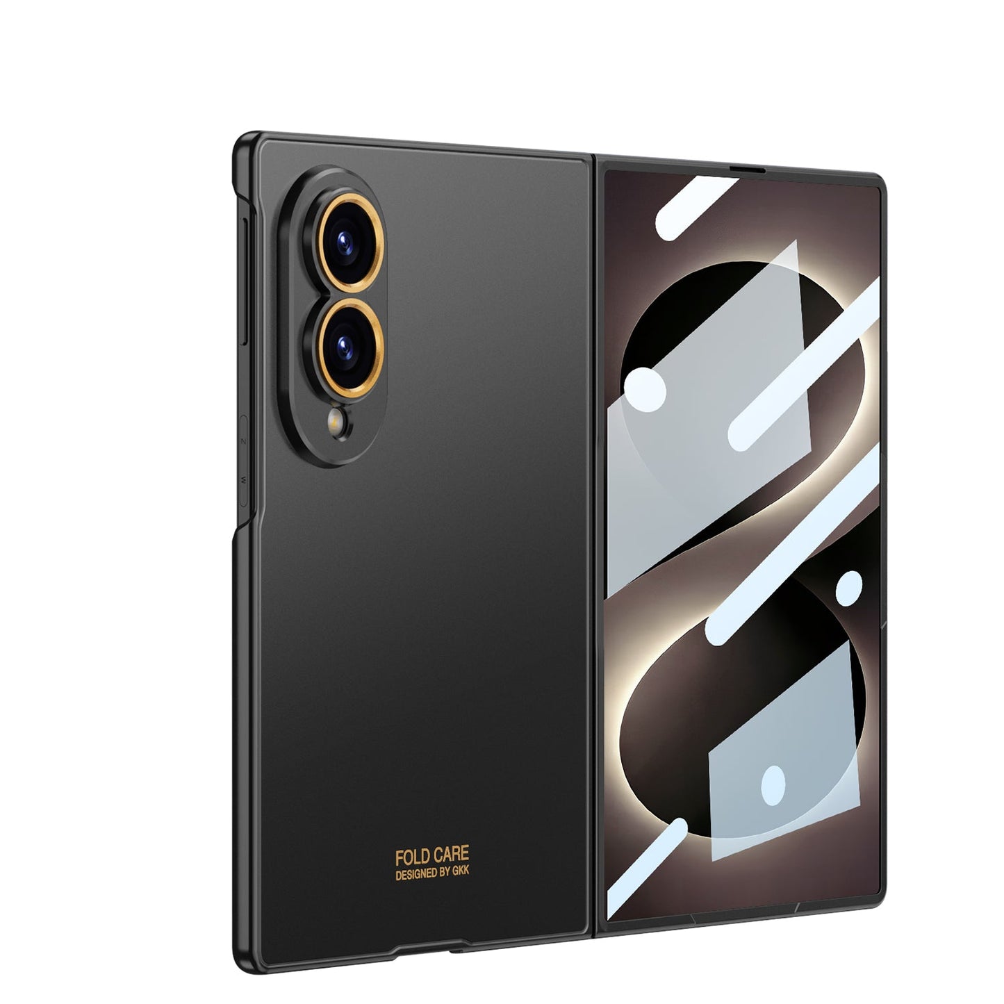 Galaxy Z Fold 8 Ultra-Thin Matte Case With Built-in Tempered Glass