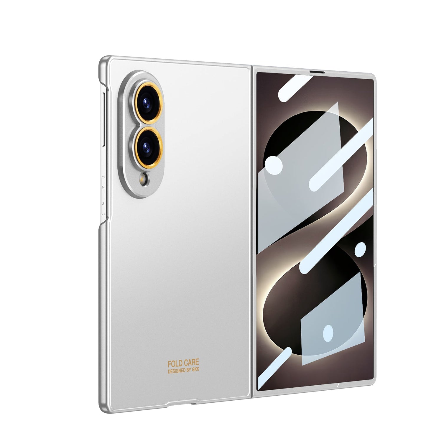 Galaxy Z Fold8 Wide Ultra-Thin Matte Case With Built-in Tempered Glass