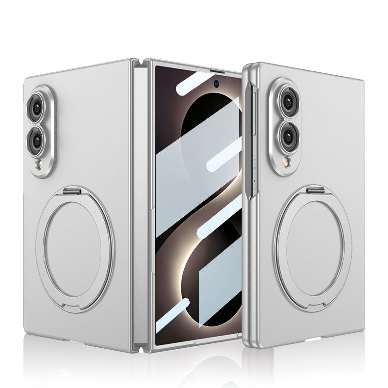 Ultra-thin Shockproof Phone Cover With Ring Holder For Galaxy Z Fold 8/7/6/5/4/3 Wide Ultra