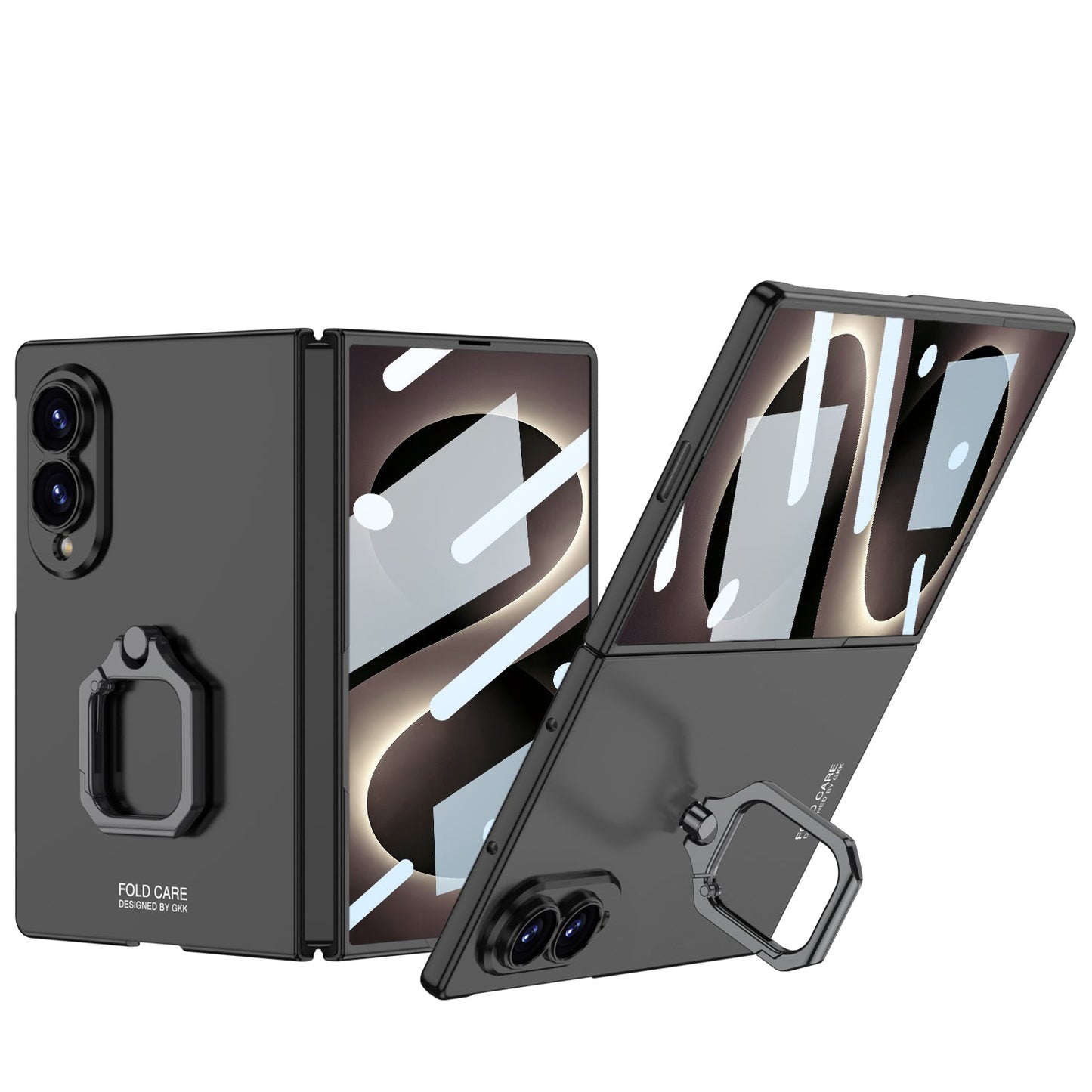 Galaxy Z Fold8 Wide Ultra Fashion Phone Case with Built-In Tempered Glass & Ring Holder