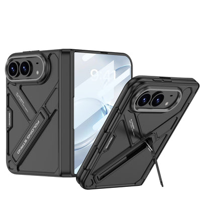 Armor Full-Body Protection Case For iPhone Ultra – Hidden Kickstand,Tempered Glass Screen Protector