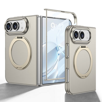 iPhone Ultra | Slim Full‑Coverage Phone Case Built-in Tempered Glass Film & 360° Rotatable Magnetic Ring Kickstand
