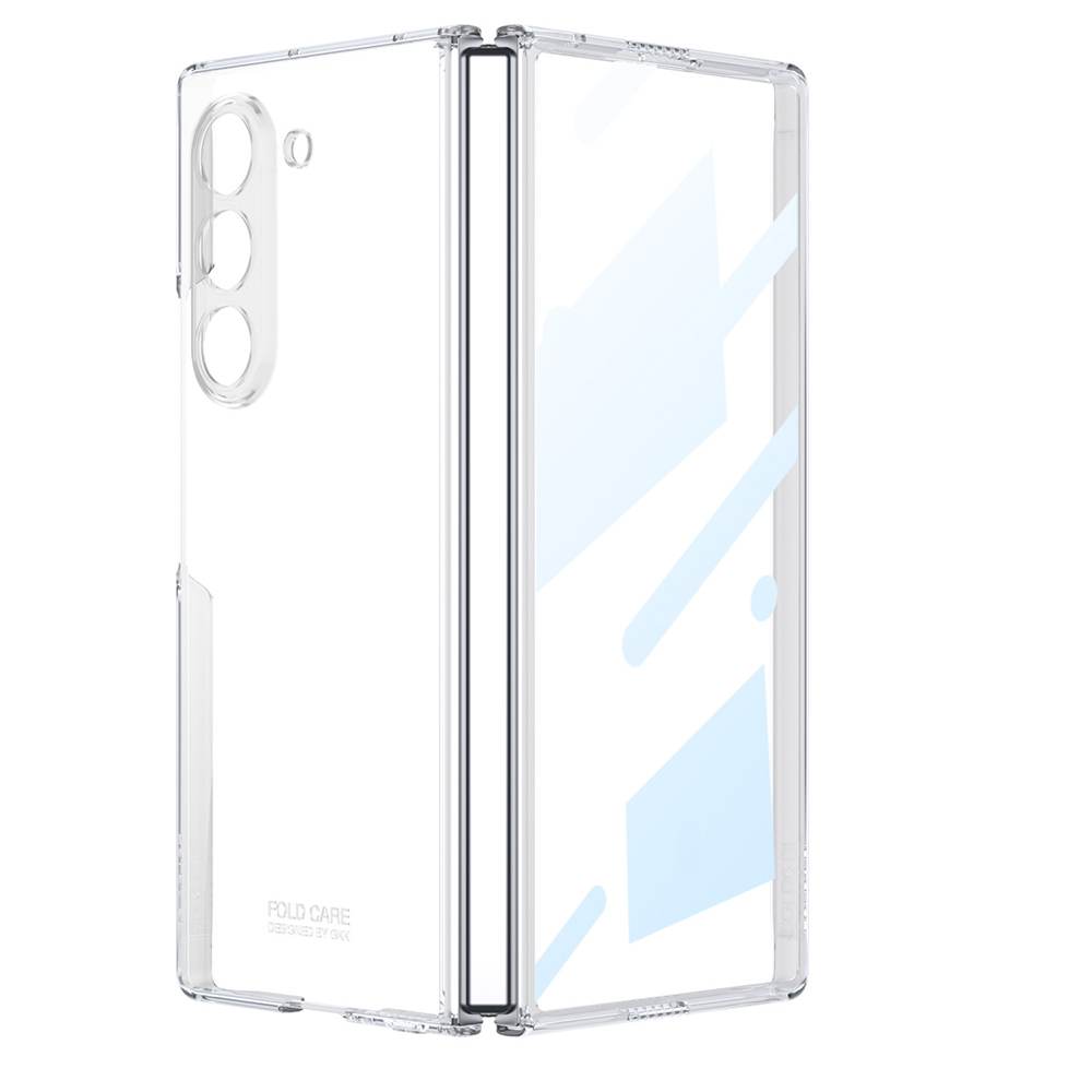 Electroplating Screen Protector Film Integrated Case for Galaxy Z Fold6