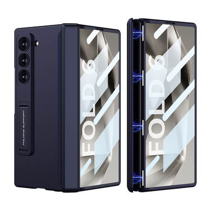 Magnetic Hinge Stand Anti-peep/HD Screen integrated Case for Galaxy Z Fold 7/6/5/4/3