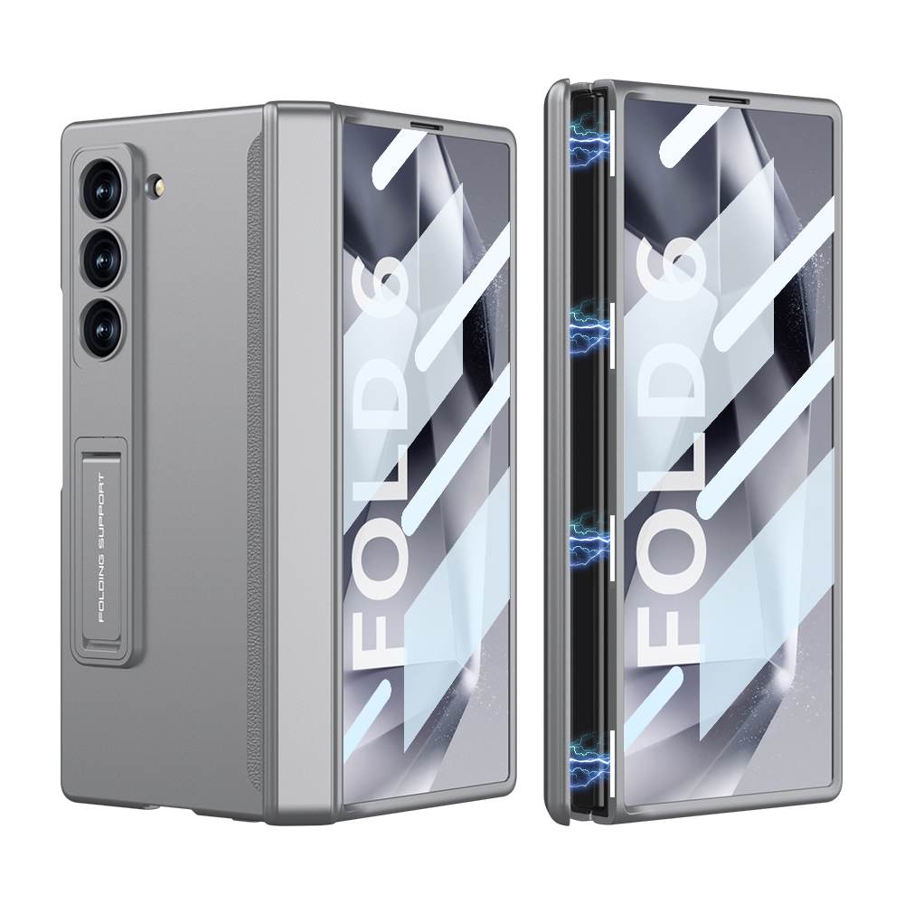 Galaxy Z Fold6 | HD Film | Magnetic Hinge Stand Cover