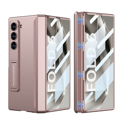 Magnetic Hinge Stand Anti-peep/HD Screen integrated Case for Galaxy Z Fold 7/6/5/4/3