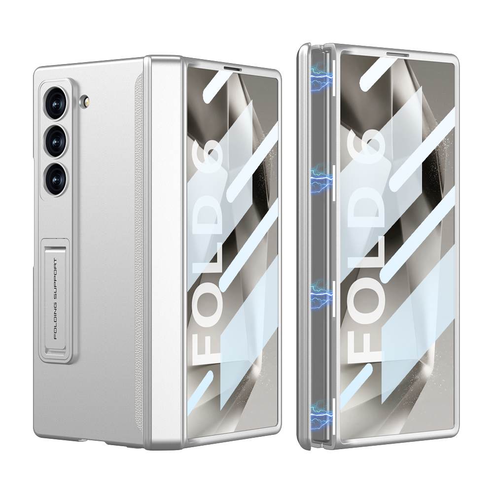 Magnetic Hinge Stand Anti-peep/HD Screen integrated Case for Galaxy Z Fold 7/6/5/4/3