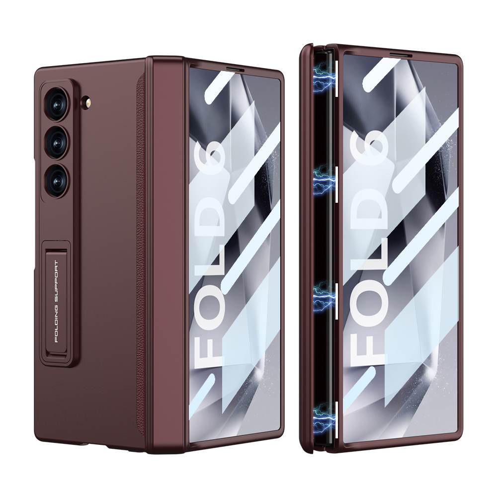Magnetic Hinge Stand Anti-peep/HD Screen integrated Case for Galaxy Z Fold 7/6/5/4/3