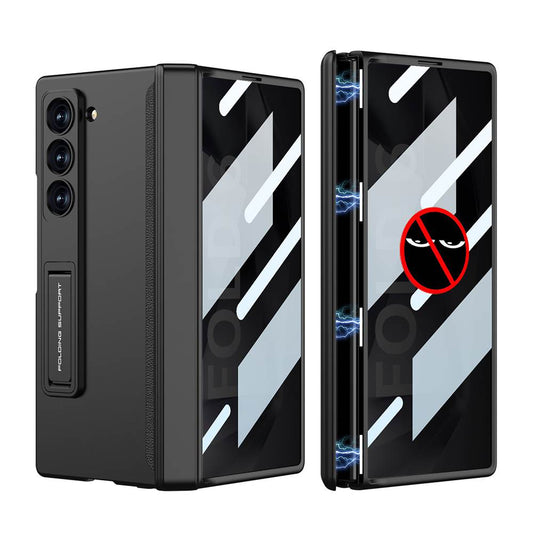 Magnetic Hinge Stand Anti-peep Screen Protector integration Case for Galaxy Z Fold6