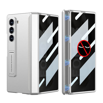 Magnetic Hinge Stand Anti-peep Screen Protector integration Case for Galaxy Z Fold6