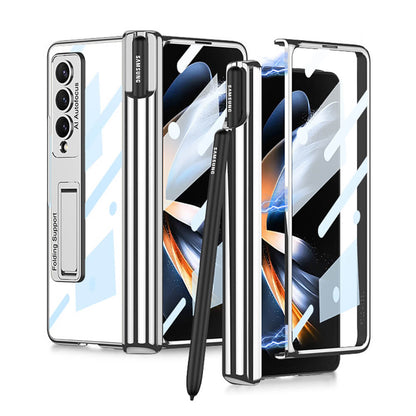 Magnetic S Pen Slot Holder Screen Protector Case for Samsung Galaxy Z Fold3