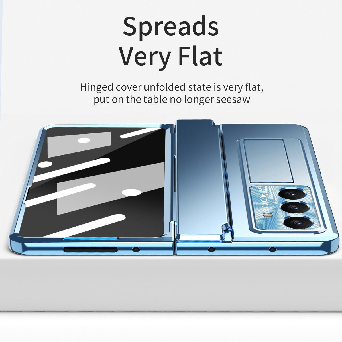Golden Armor Hinge Magnetic Bracket Protective Phone Case With Front Protection Film For Galaxy Z Fold 7/6/5/4/3