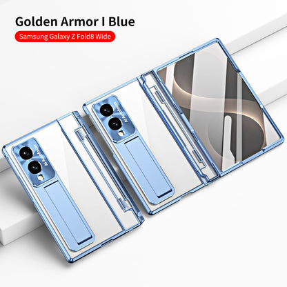 Armor Electroplated Shockproof Phone Case With Screen Protector For Galaxy Z Fold8 Wide Ultra
