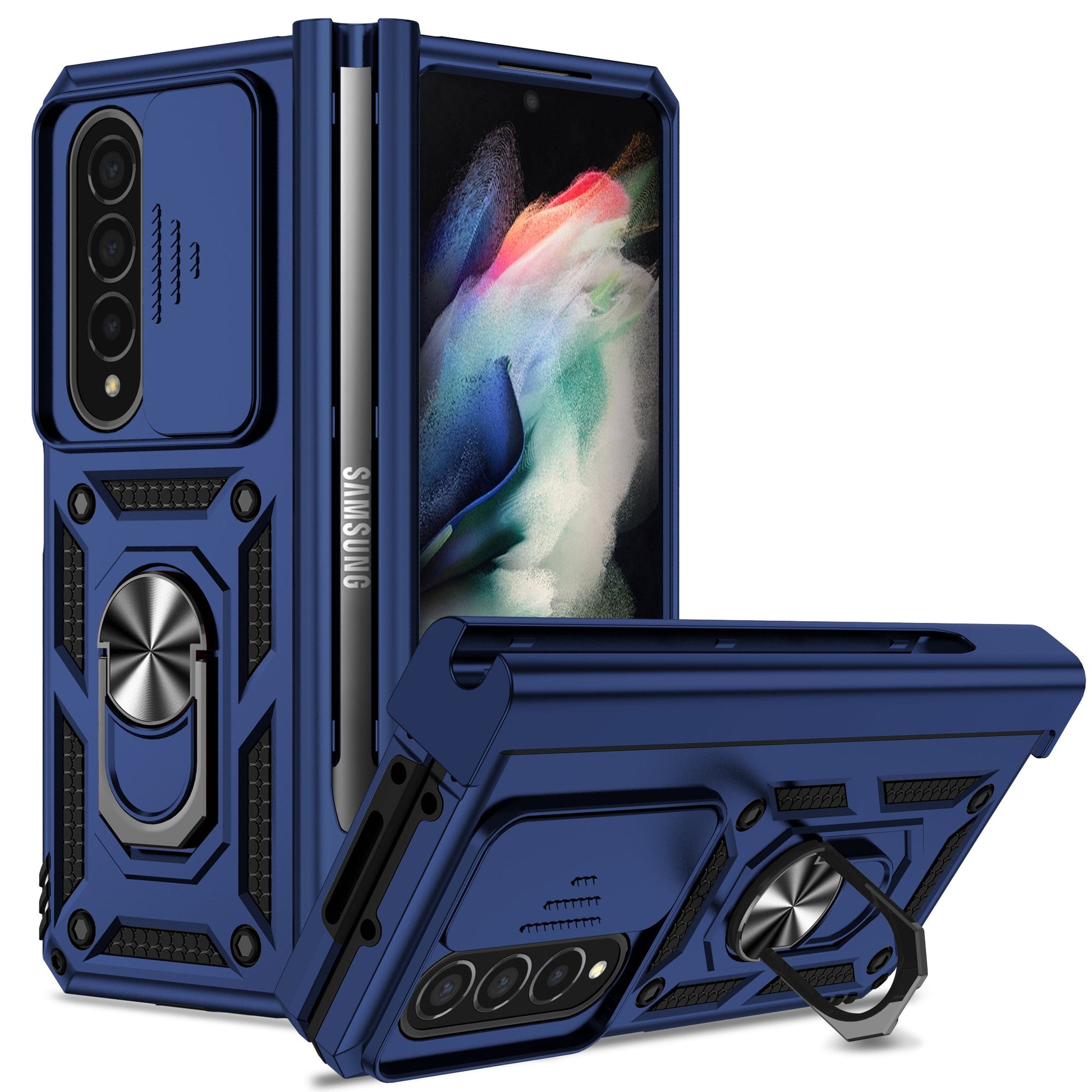 Armor All-inclusive Protective Phone Case For Samsung Galaxy Z Fold5 Fold4 - Mycasety Mycasety