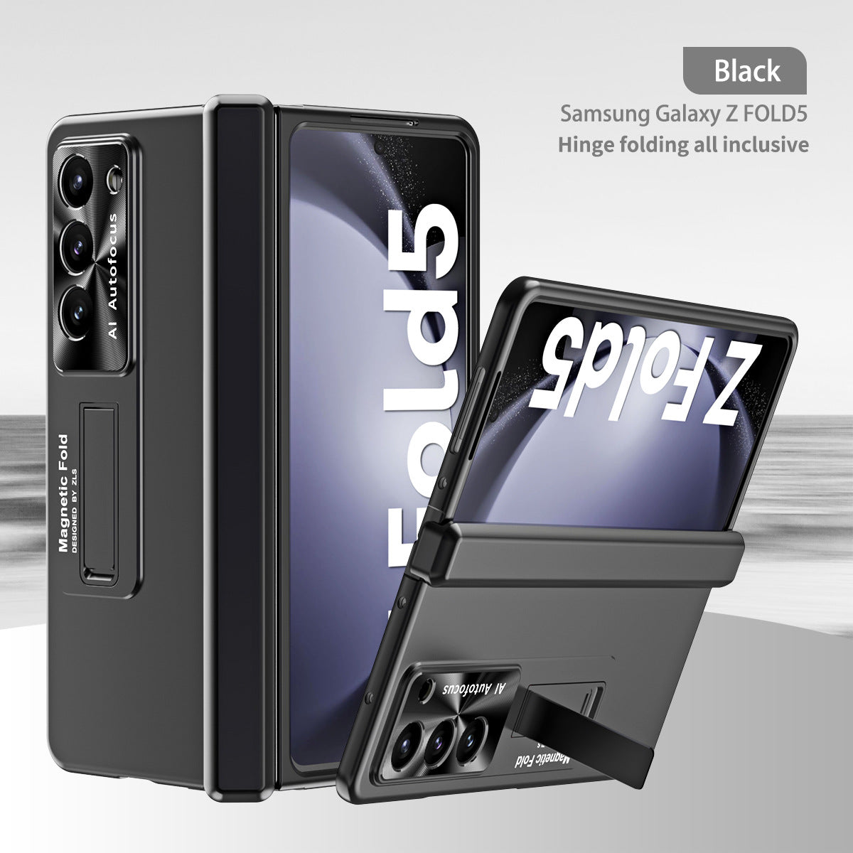 Magnetic Hinge Anti-fall Protective Phone Case For Samsung Galaxy Z Fold5 Fold4 Fold3 - Mycasety Mycasety