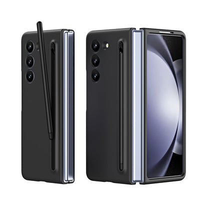 Anti-fall Protective Phone Case With Pen Tray Shell For Galaxy Z Fold 7/6/5/4/3