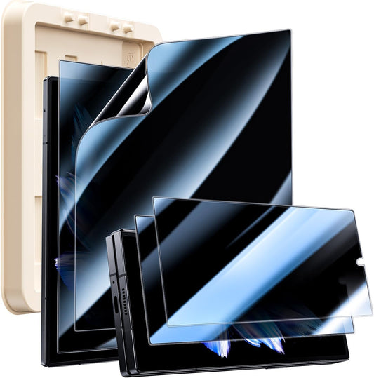 Galaxy Z Fold7 Fold6 Fold5 Foldable Screen Protector With Auto Align Mounting Frame Kit