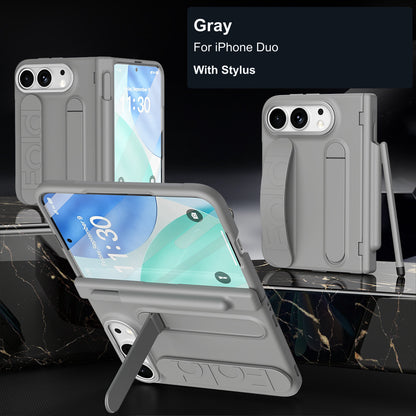 iPhone Duo | Grip Strap Stand Case with Optional Stylus